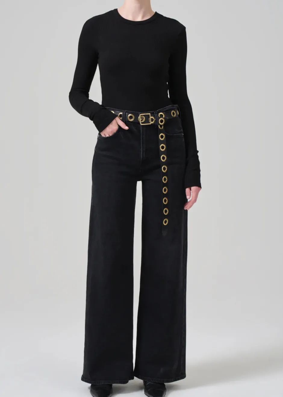 Clearance - Paloma Baggy - Devine High-Rise | Denim