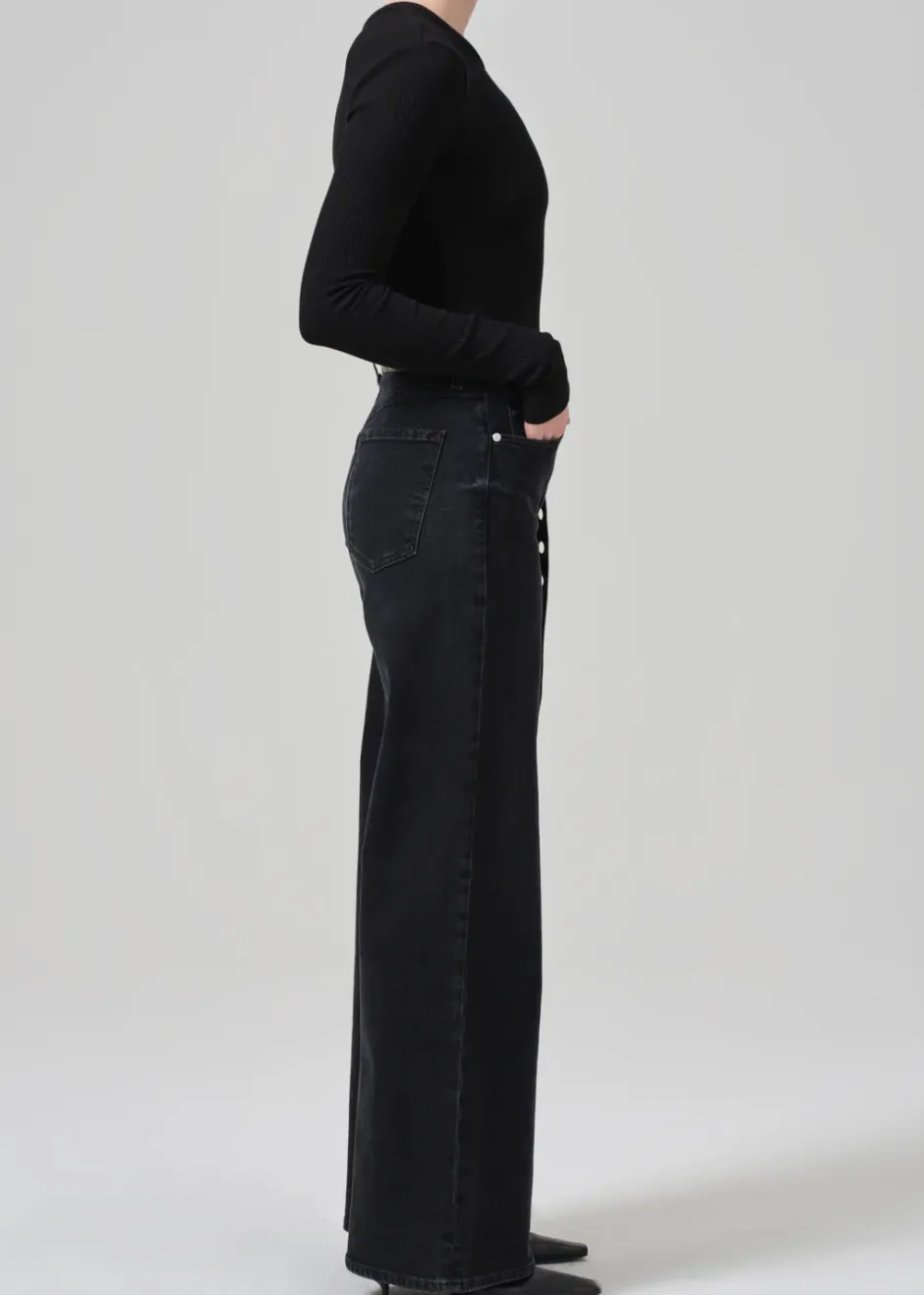 Clearance - Paloma Baggy - Devine High-Rise | Denim