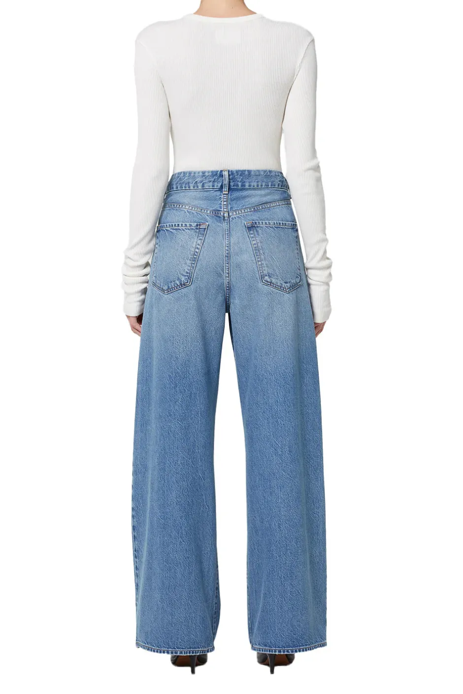 New - Petra Pleated Trouser - Nensi Pants | Denim