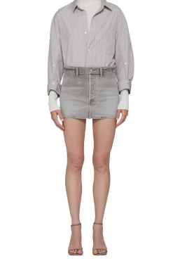 Clearance - Rosie Mini Skirt - Quartz Grey Skirts | Mini Skirts