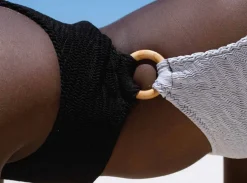 Hot - La Plage Mailot One Piece - Noir/Cloud One Piece