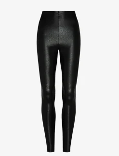 Hot - Faux Leather Leggings In Multiple Colors Pants