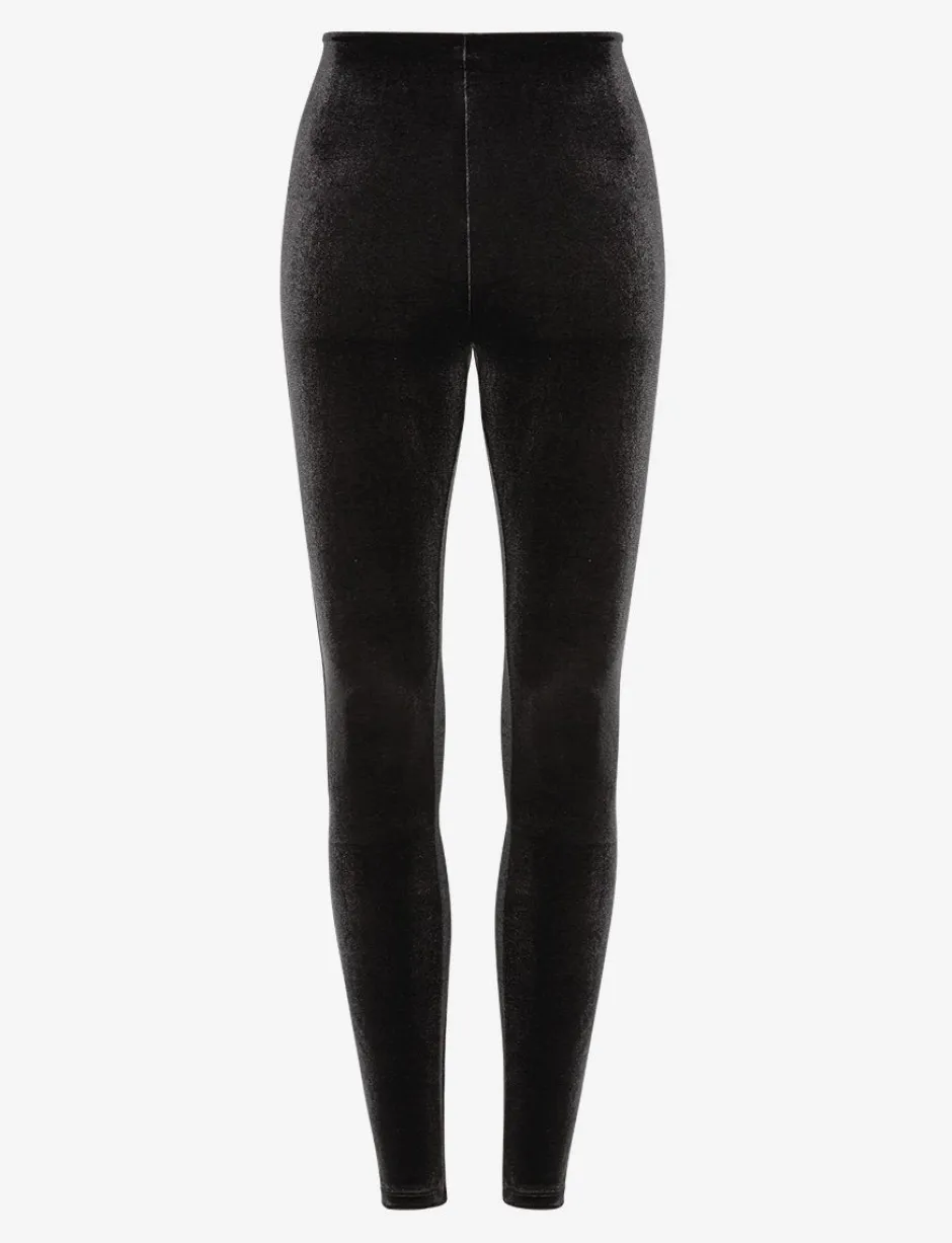 New - Velvet Legging - Black Pants