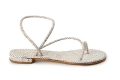 Outlet - Romelide Sandal - Beige Viper Shoes