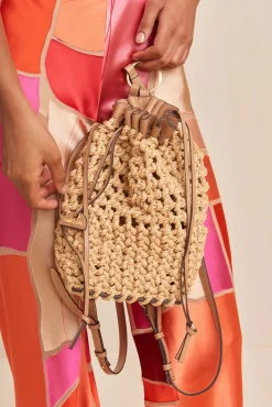Sale - Enya Backback - Tan Handbags