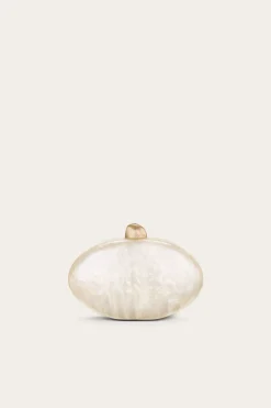Outlet - Eviana Clutch - Ivory Handbags