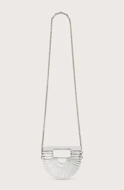 Best - Gaia’s Ark Nano Crossbody - Shiny Silver Handbags