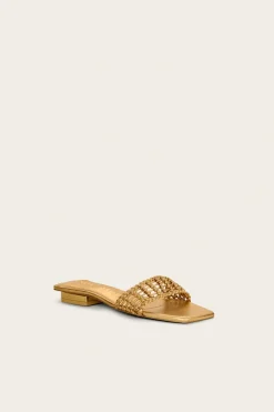 Outlet - Maya Sandal - Brass Shoes