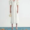 Fashion - Muna Dress - Off White Dresses | Midi