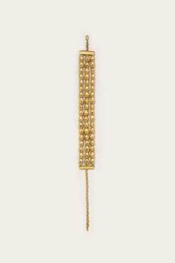 Hot - Nora Chocker - Gold Foiled Wood Jewelry