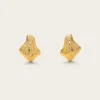 Sale - Relic Earring - Shiny Brass Jewelry