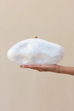Discount - The Caldera Clutch - Pearl Handbags