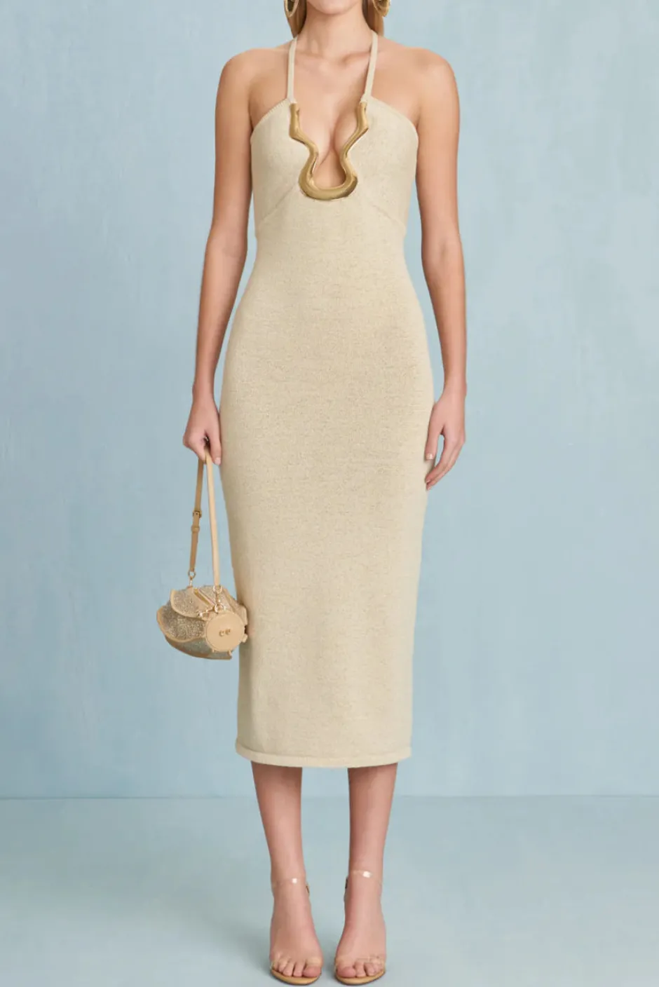 New - Valma Knit Dress - Beach Dresses | Midi