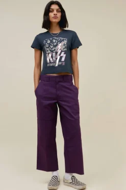 New - Kiss Destroyer Tour ‘76 Shrunken Tee - Vintage Black Graphic Tees