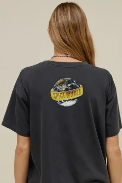 Outlet - Spice Girls Spiceworld Merch Tee - Pigment Black Graphic Tees