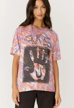 Best - The Cure Wish Tour Weekend Tee - Midsummer Tie Dye Graphic Tees