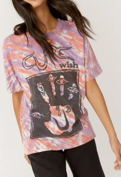 Best - The Cure Wish Tour Weekend Tee - Midsummer Tie Dye Graphic Tees