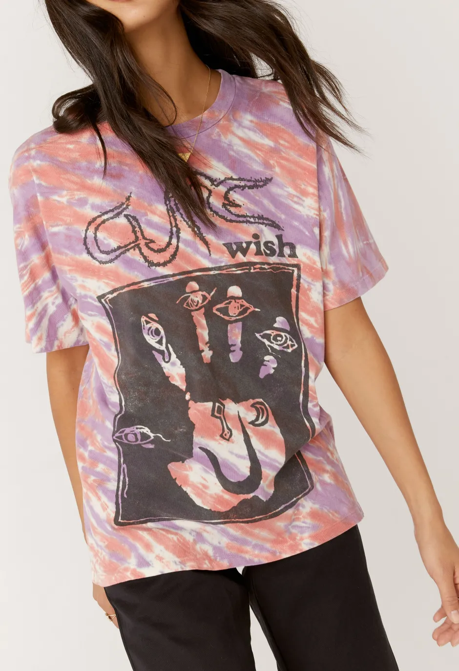 Best - The Cure Wish Tour Weekend Tee - Midsummer Tie Dye Graphic Tees