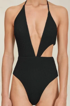 Discount - Azaria Full Piece - Black One Piece