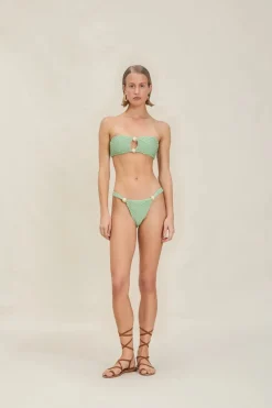 Online - Cecelia Top - Seafoam Bikini