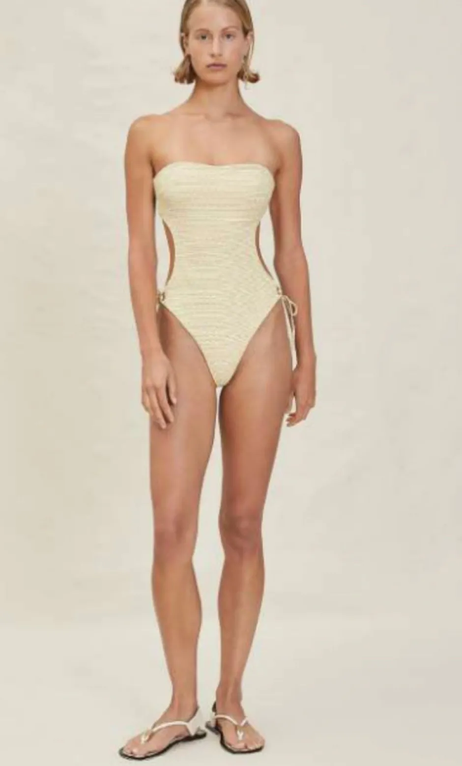 Discount - Claudette Full Piece - Biscotti One Piece