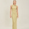 Clearance - Dalia Dress - Pistachio Coverups