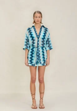 Best - Gail Shorts - Aqua Shorts