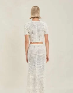 Discount - Hada Top - Off-White Coverups