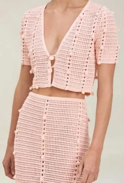 Fashion - Hada Top - Light Pink Coverups