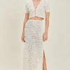 Hot - Haisley Skirt - Off-White Coverups