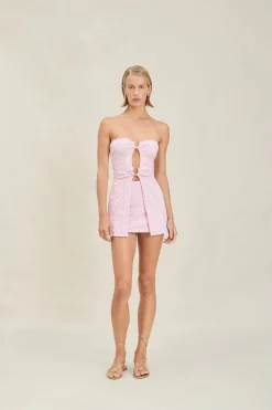Sale - Joy Top - Pink Swirl Coverups