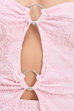 Sale - Joy Top - Pink Swirl Coverups