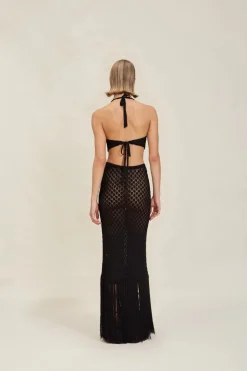 Outlet - Lana Top - Black Crop Tops