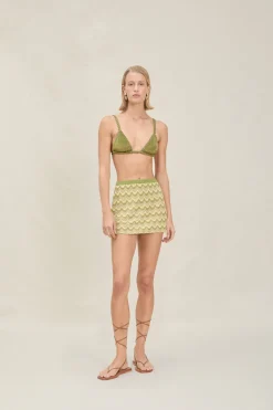 Discount - Lane Skirt - Pistachio Coverups