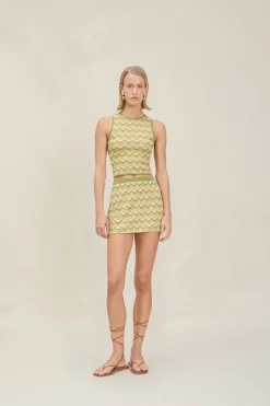 Discount - Lane Skirt - Pistachio Coverups