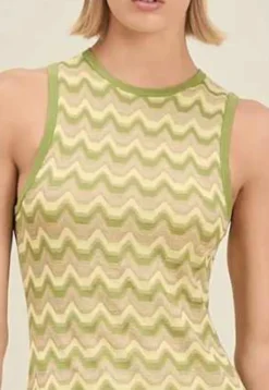 Outlet - Lata Top - Pistachio Coverups