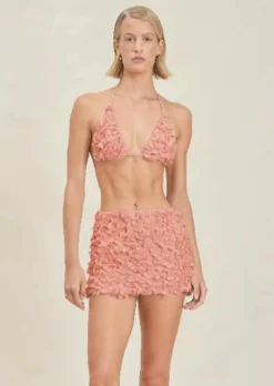 Outlet - Leena Skirt - Peach Coverups