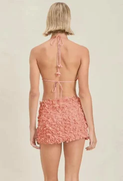 Outlet - Leena Skirt - Peach Coverups