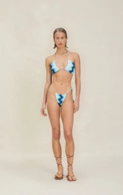 New - Livia Bottom - Aqua Bikini