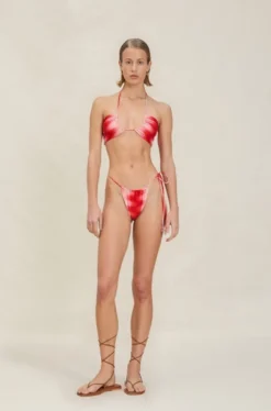 Hot - Louisa Top - Raspberry Rose Bikini