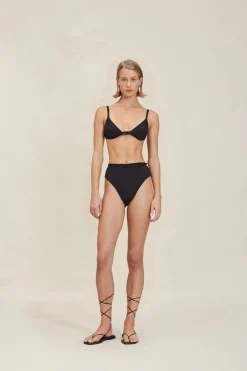 Fashion - Miley Top - Black Bikini