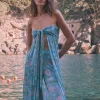 Hot - Peony Top - Watercolor Coverups