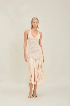 Outlet - Ronnie Dress - Tan Coverups
