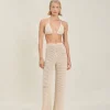 Outlet - Tara Pant - Tan Coverups