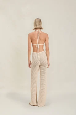 Outlet - Tara Pant - Tan Coverups
