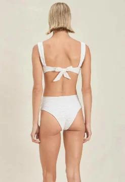 Best - Walker Bottom - Cream Crinkle Bikini