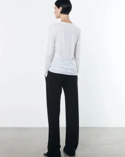 Clearance - Crepe Everywhere Pant - Black Pants
