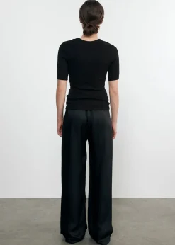 Best - Fluid Twill Pant - Black Pants