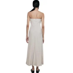 Online - Linen Bias Dress - Flax Dresses
