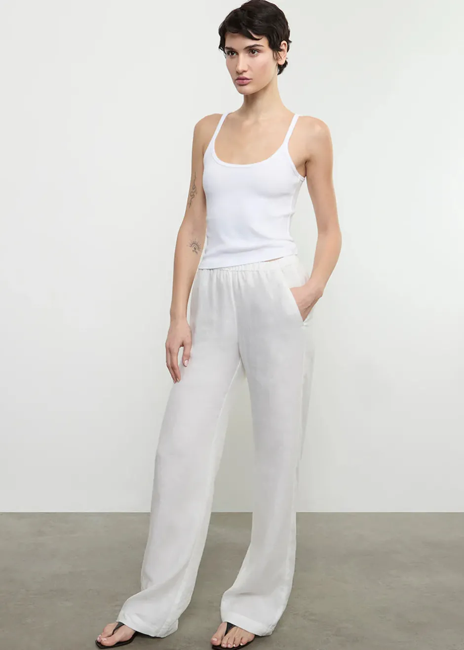 Outlet - Linen Everywhere Pant - Undyed Pants
